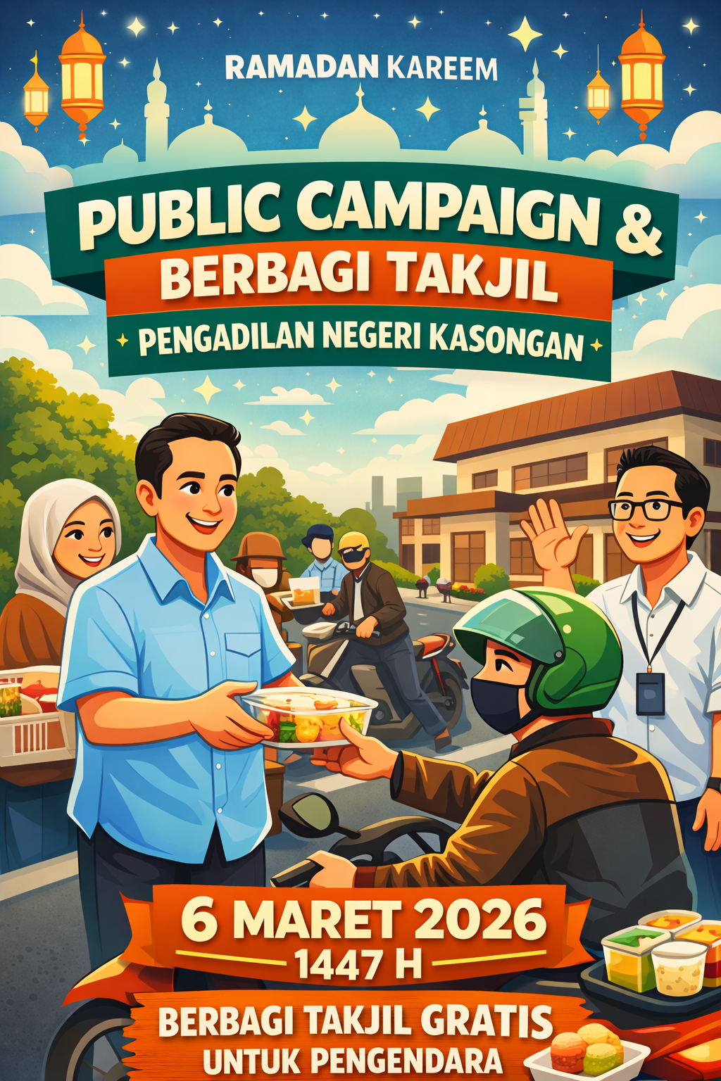 public campaign takjil