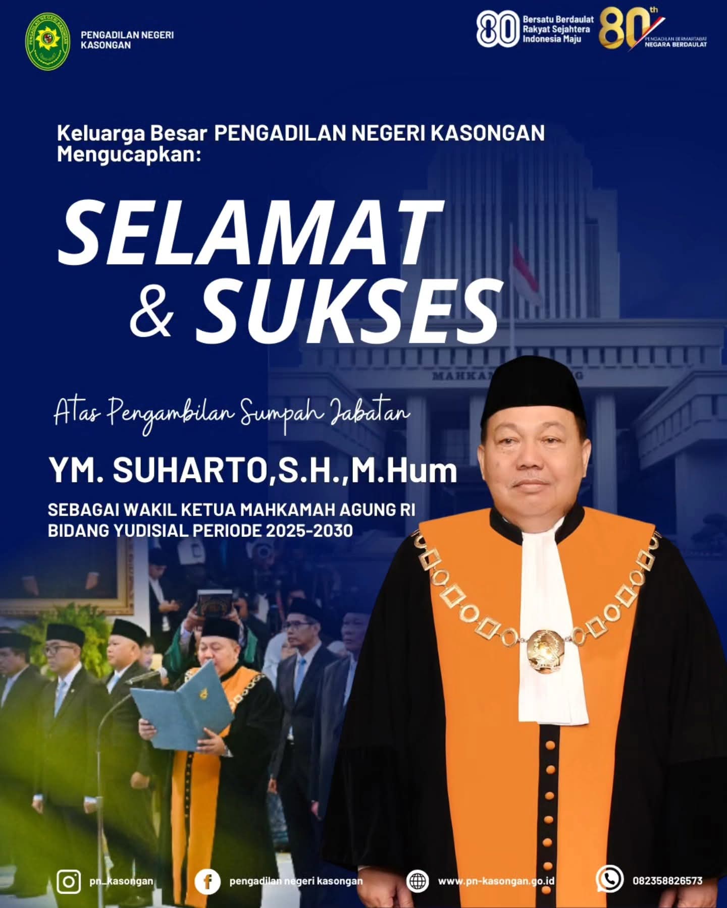 pelantikan WKMA Yudisial